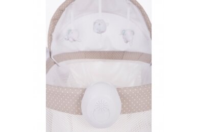 Crib Welcome Baby Swing Beige 4