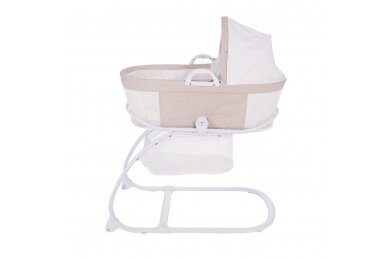 Crib Welcome Baby Swing Beige 1