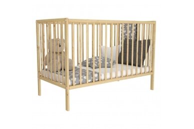 Baby cot Bobas MAGDA Natural