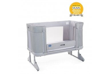 Sleeping cot Chicco NEXT2ME FOREVER Cool Grey 1