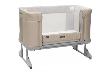 Sleeping cot Chicco NEXT2ME FOREVER Honey Beige 1
