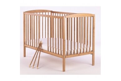 Baby cot Drewex  BIANCO DELUX Golden Oak 4