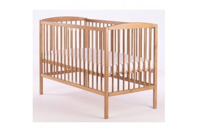 Baby cot Drewex  BIANCO DELUX Golden Oak 2