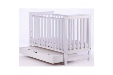 Baby cot Drewex COZY FOX with driwer and removable side 4