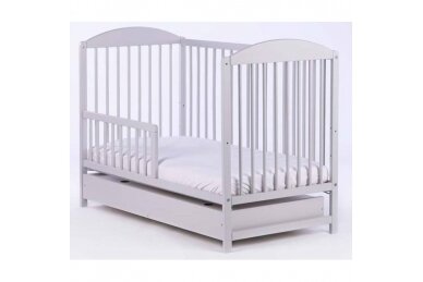 Baby cot Drewex PETIT FOX  DELUX with driwer and removable side 8