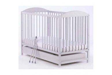Baby cot Drewex PETIT FOX  DELUX with driwer and removable side 4