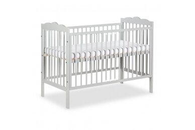 Baby cot Klupś OLIVER Grey