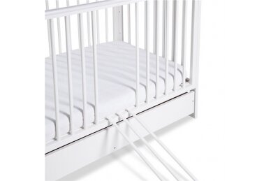 Baby cot Klupś TIMI with driwer and removable side 7