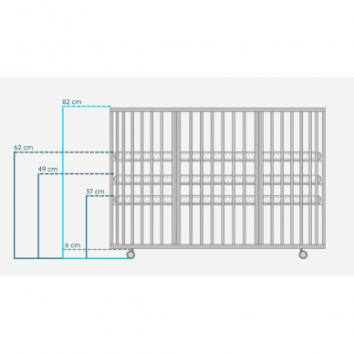 Lovylė-Tranformeris 9in1 INGVART SMART White 8