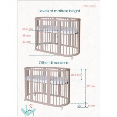 Lovylė-Tranformeris 9in1 INGVART SMART White 11