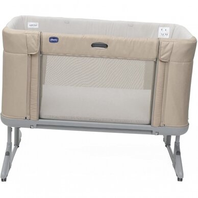 Кроватка Chicco NEXT2ME FOREVER Honey Beige 2