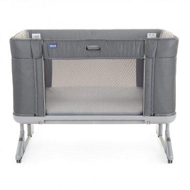 Кроватка Chicco NEXT2ME FOREVER Moon Grey 2