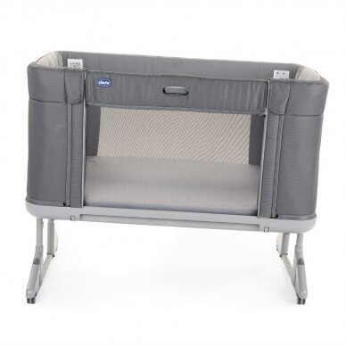 Кроватка Chicco NEXT2ME FOREVER Moon Grey 3