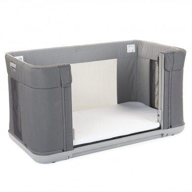 Кроватка Chicco NEXT2ME FOREVER Moon Grey 5