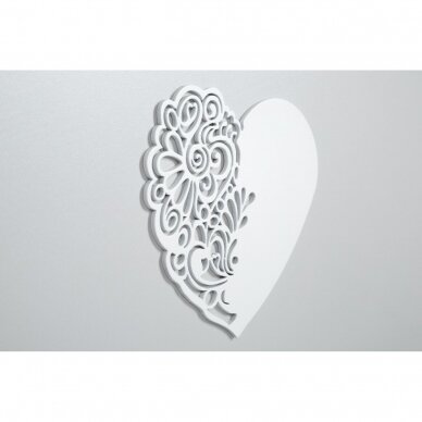 Lovytė Klupś NEL HEART  White/Grey 1