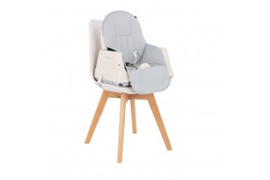 Highchair CREAMY 3in1, Grey 4