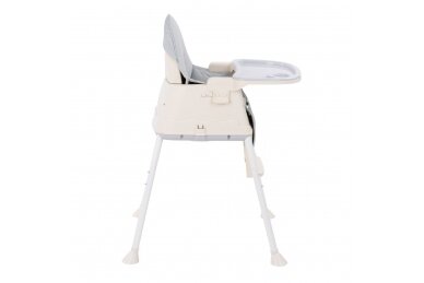 Highchair CREAMY 3in1, Grey 2