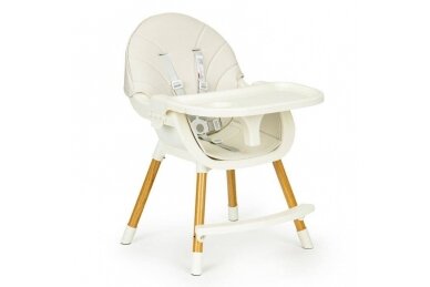 High chair Ecotoys HA-004 Beige 4