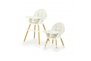 High chair Ecotoys HA-004 Beige