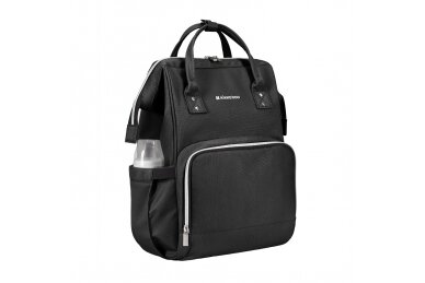 Mama Bag Backpack SIENA, Black&Silver