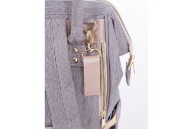 Mama Bag Backpack SIENA, Grey 3