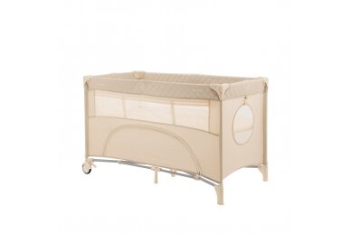 Duo Level Travel Cot NIGHTY NIGHT-2, Beige 3