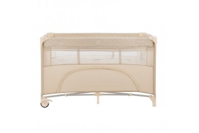 Duo Level Travel Cot NIGHTY NIGHT-2, Beige 2