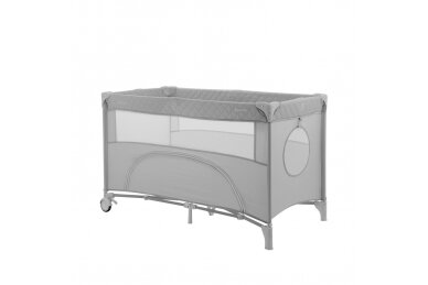 Duo Level Travel Cot NIGHTY NIGHT-2, Grey 3