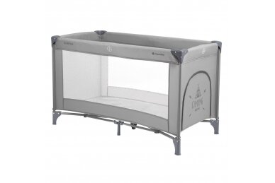 Baby Travel Cot SO GIFTED, Grey