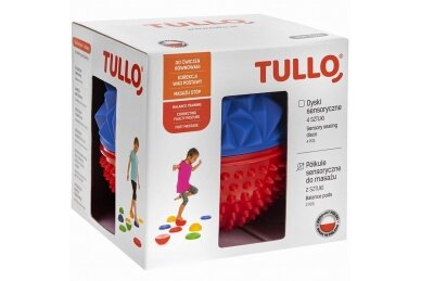 TULLO 483 sensory hemisphere for massage, 2 pcs 1