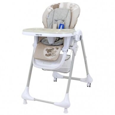 Maitinimo kėdutė BabyMix  INFANT Latte