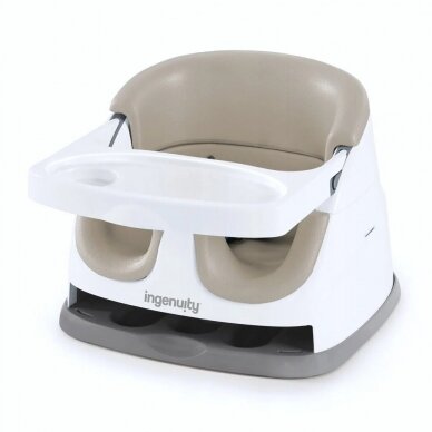 Maitinimo kėdutė Ingenuity BABY BASE 2in1 Beige