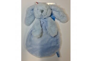 Security Blanket Loveys for Babies RABBIT Blue