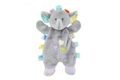 Tulilo ELEPHANT Plush Hugging Toy with Ball Filling