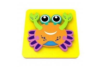 Soft EVA Educational puzzle CRAB