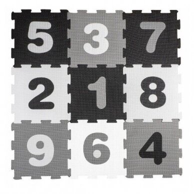 Мягкие коврики PUZZLES NUMBERS 2