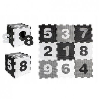 Мягкие коврики PUZZLES NUMBERS