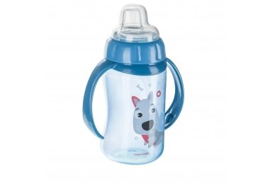 Training Cup Silicon Spout CUTE ANIMALS 56/512 Blue 2