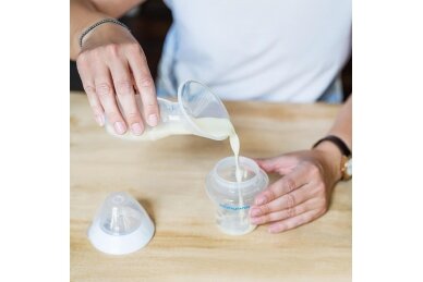 Silicone breast milk collector BabyOno 1399 3