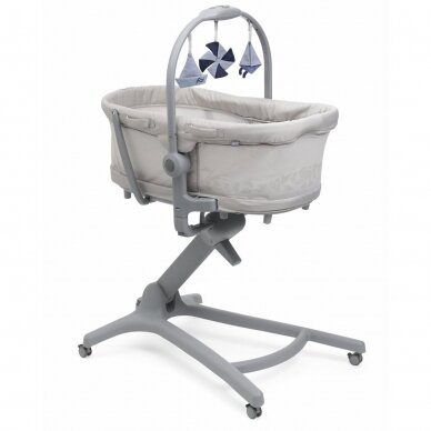 Mobilus lopšys – kėdutė Chicco BABY HUG PRO 5in1, Beige Latte