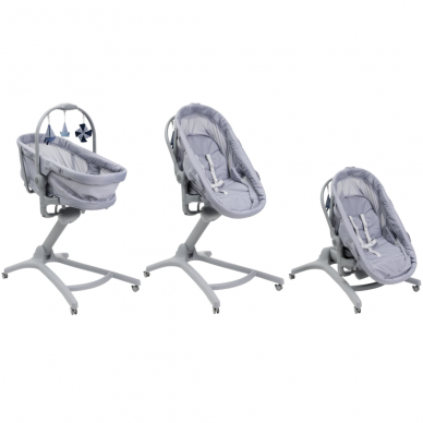 Mobilus lopšys – kėdutė Chicco BABY HUG PRO 5in1, Beige Latte 9