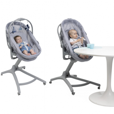 Mobilus lopšys – kėdutė Chicco BABY HUG PRO 5in1, Earl Grey 12