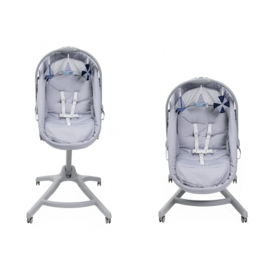 Mobilus lopšys – kėdutė Chicco BABY HUG PRO 5in1, Earl Grey 11