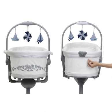 Mobilus lopšys – kėdutė Chicco BABY HUG PRO 5in1, Earl Grey 6