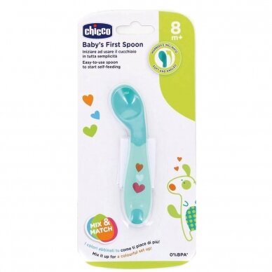 Ложка Chicco BABY'S FIRST SPOON 1