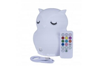 Silicone night lamp OWL