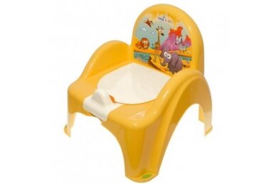 Potty Tega SAFARI Yellow