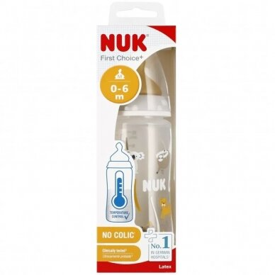 NUK бутылочка 300 ml NO COLIC, 0-6 m 2