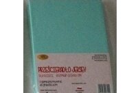 Jersey fitted sheet with elastic band 60 Turquoise 1