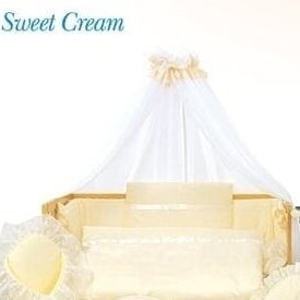 Комплект постели TuttoLina 7 частей SWEET CREAM